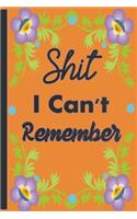 Shit I Can't Remember