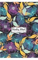 Weekly Meal Planner Notebook