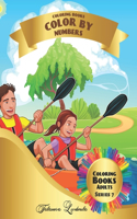Coloring Books - Color by Numbers Adults: (Series 7) Coloring with numbers worksheets. Color by numbers for adults with colored pencils. Advanced color by numbers(7 Color by Numbers)