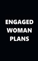 2020 Daily Planner Engaged Woman Plans Black White 388 Pages