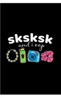 SKSK And I Oop Save the Turtles Puka Hydro Camera Scrunchie