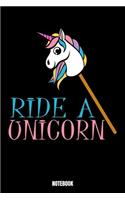 Ride A Unicorn Notebook: Unicorn Dream Log Book I Dream Journal I Dream Recorder I Diary and Notebook for recording your Dreams I Track your Dreams lucid Dreams Nightmares I