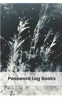 Password Log Books: Personal Internet Address and Password Logbook Keeper Alphabetical Organizer Book Pocket Size 6x9 Inch Notebook (Volume 12)(12 Password Log Books)
