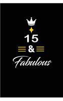 15 & Fabulous