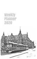 Weekly Planner 2020: calendar organizer agenda for railway enthusiasts. 5x8. 120 pages.