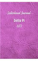 Sisterhood Journal Delta Pi