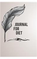 Journal For Diet