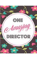 One Amazing Director: Blank Line Director Appreciation Notebook (8.5 X 11 - 110 Blank Pages)