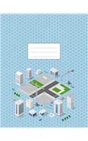 Isometric Graph Notebook - 3D Grid Paper