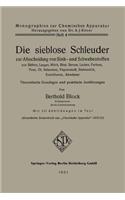 Sieblose Schleuder Zur Abscheidung Von Sink- Und Schwebestoffen Aus Säften, Laugen, Milch, Blut, Serum, Lacken, Farben, Teer, Öl, Hefewürze, Papierstoff, Stärkemilch, Erzschlamm, Abwässer