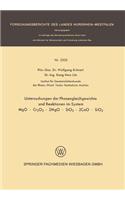 Untersuchung Der Phasengleichgewichte Und Reaktionen Im System Mgo - Cr2o3 - 2mgo - Sio2 - 2cao - Sio2