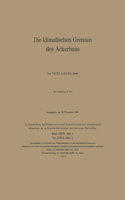 Die Klimatischen Grenzen Des Ackerbaus