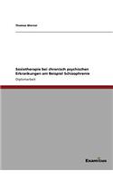 Soziotherapie bei chronisch psychischen Erkrankungen am Beispiel Schizophrenie