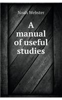 A Manual of Useful Studies