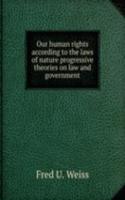 Our human rights according to the laws of nature progressive theories on law and government