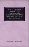 Reise in Kleinasien, Sommer, 1895: Forschungen Zur Seldjukischen Kunst Und Geographie Des Landes (German Edition)