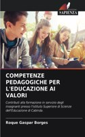 Competenze Pedagogiche Per l'Educazione AI Valori