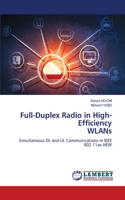 Full-Duplex Radio in High-Efficiency WLANs