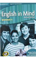 English in Mind for Spanish Speakers Level 4 Workbook with Audio CD