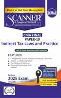 Indirect Tax Laws and Practice (Paper 19 | CMA Final | Gr. IV) Scanner - Including questions and solutions | Assessment Year 2025-26 | Applicable for June 2025 Exam | Green Edition