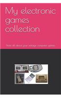 My electronic games collection