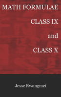 MATH FORMULAE CLASS IX and CLASS X