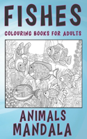 Mandala Colouring Books for Adults - Animals - Fishes