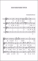 Ego sum panis vivus: (Tudor Church Music)