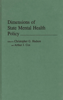 Dimensions of State Mental Health Policy
