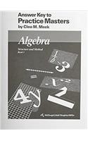 Structure & Method Answer Key, Practice Masters Book 1