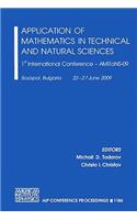 Application of Mathematics in Technical and Natural Sciences
