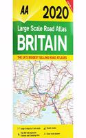LARGE SCALE ATLAS BRITAIN 2020 BRABBAG