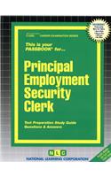 Principal Employment Security Clerk