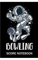 Bowling Score Notebook: Bowling Score Sheets