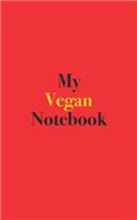 My Vegan Notebook