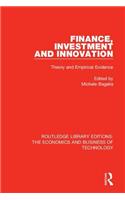 Finance, Investment and Innovation