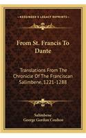 From St. Francis to Dante