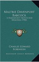 Maltbie Davenport Babcock