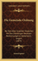 Gemeinde-Ordnung