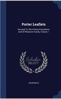 Porter Leaflets
