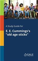 A Study Guide for E. E. Cummings's 