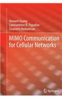 Mimo Communication for Cellular Networks