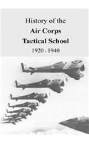 History of the Air Corps Tactical School 1920 - 1940