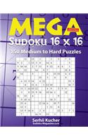 Mega Sudoku 16 X 16 - 150 Medium to Hard Puzzles