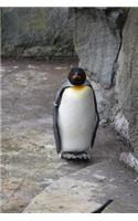 Penguin Standing Sentry Animal Journal: 150 Page Lined Notebook/Diary