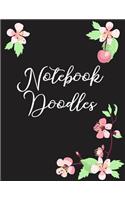 Notebook Doodles: Graph Paper Notebook