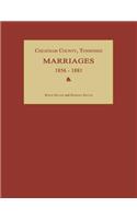 Cheatham County, Tennessee, Marriages 1856-1881