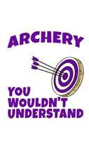 Funny Archery Notebook