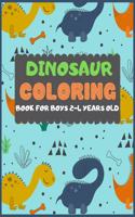 Dinosaur Colouring Book For Boys 2-4 years old