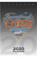 DDR Herz Wörterwolke Kalender 2020